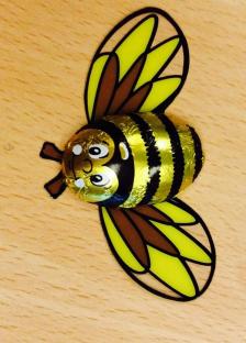 Ronald brought back chocolate Bees from Leiptzig!